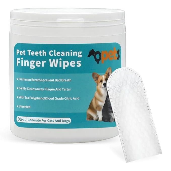Disposable Fresh Breath Wipes for Pets