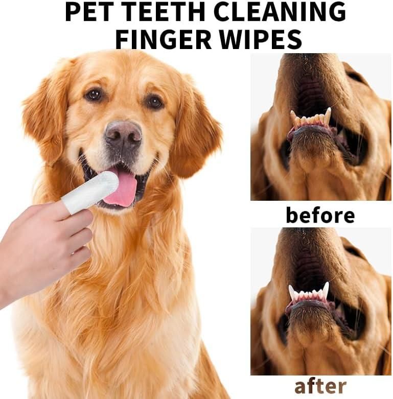Disposable Fresh Breath Wipes for Pets