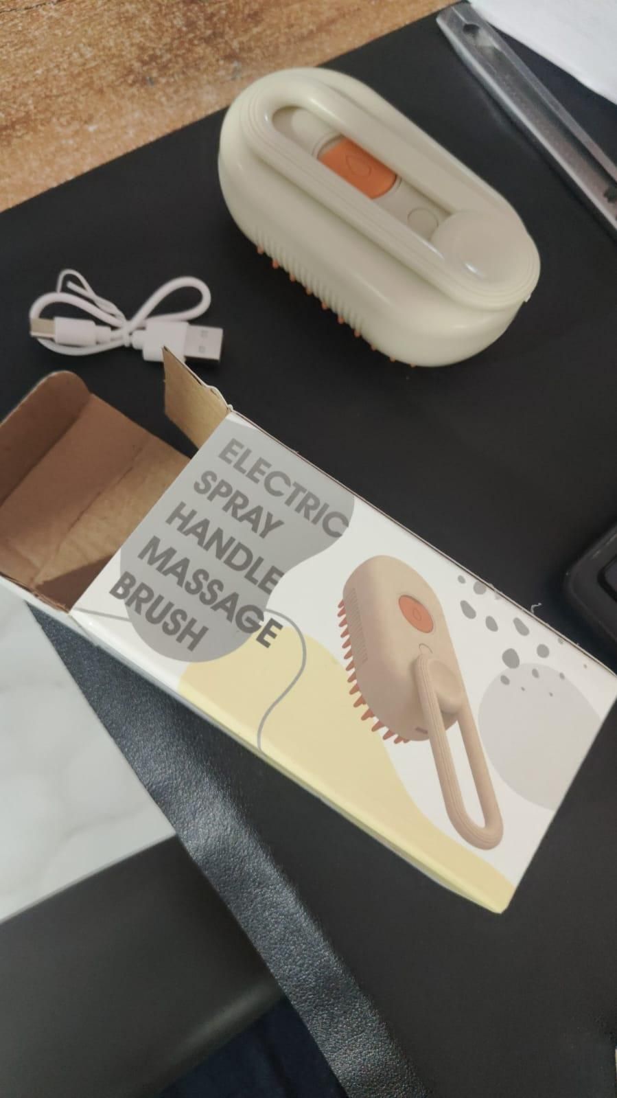 3‑in‑1 Pet Steam Comb