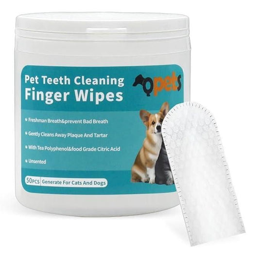 Disposable Fresh Breath Wipes for Pets