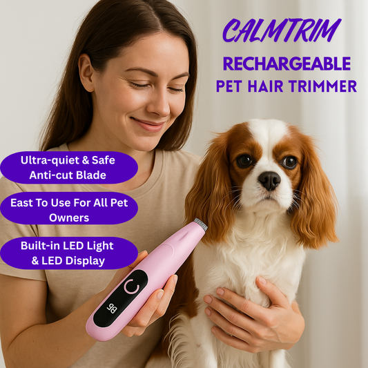CalmTrim Rechargeable Pet Hair Trimmer